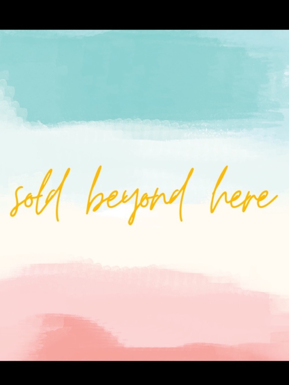 Items beyond here are sold! :-)